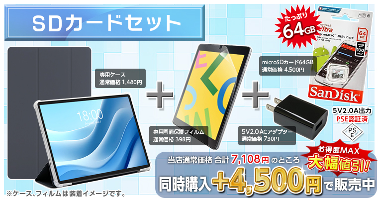 SDカードセット