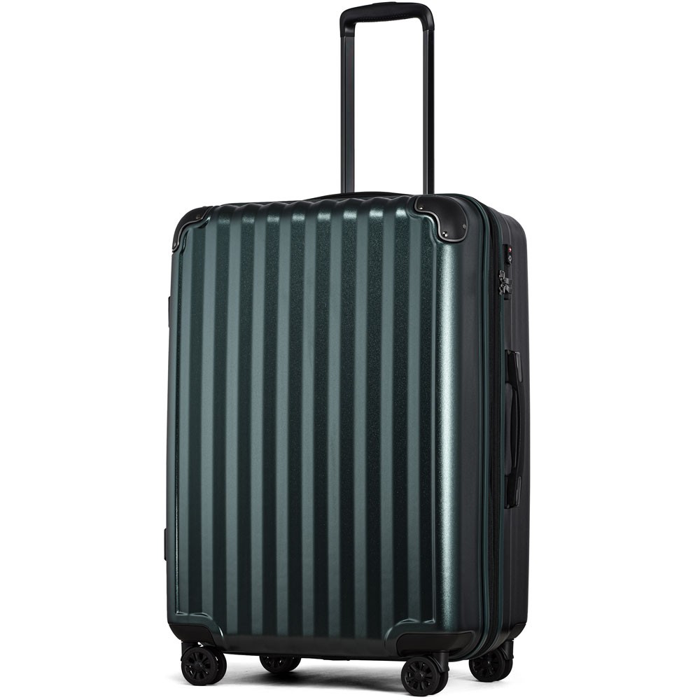 スーツケース キャリーケース l 大容量 軽量 大型 拡張 ストッパー 