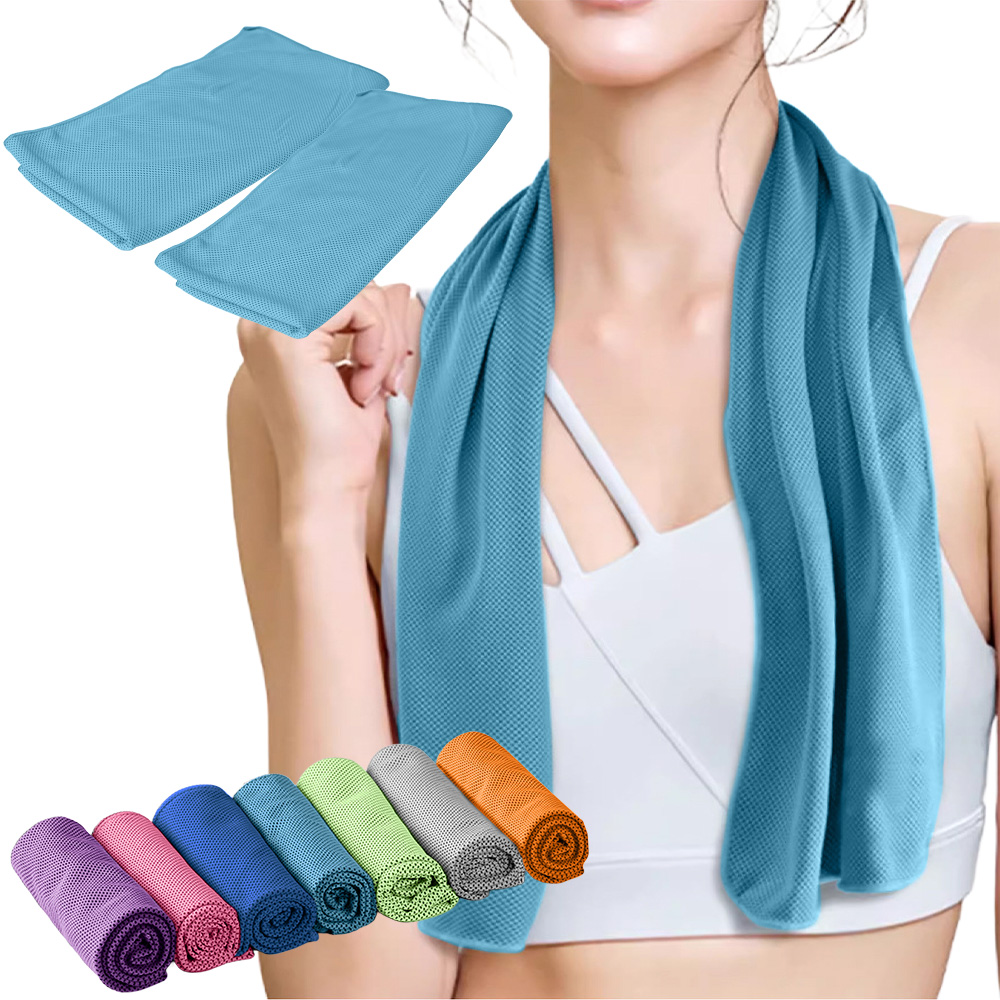 [220円〜/枚] 冷感タオル 1枚・2枚・4枚セット 冷たい 外作業 熱中症対策 冷たいタオル クールタオル 冷却タオル 冷えるタオル ひんやりタオル 吸汗速乾 |  | 03