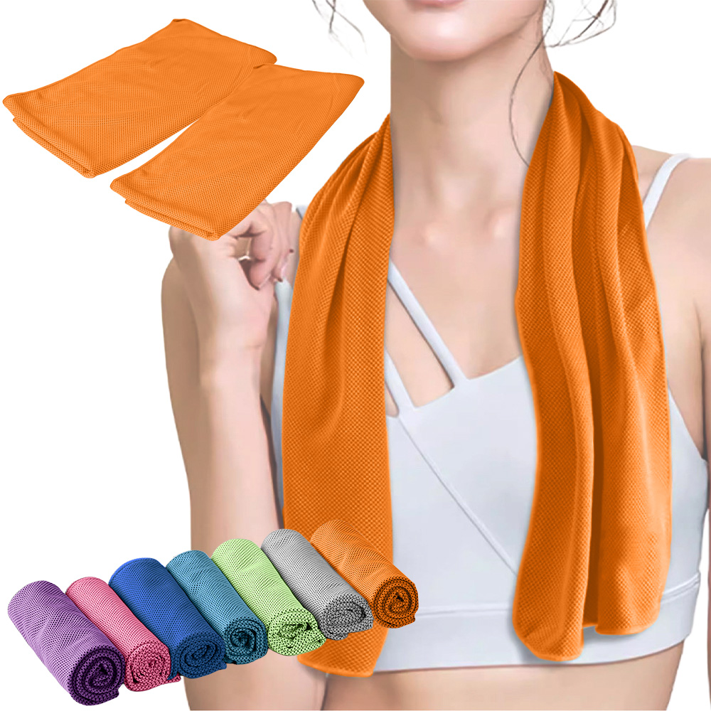 [220円〜/枚] 冷感タオル 1枚・2枚・4枚セット 冷たい 外作業 熱中症対策 冷たいタオル クールタオル 冷却タオル 冷えるタオル ひんやりタオル 吸汗速乾 |  | 06