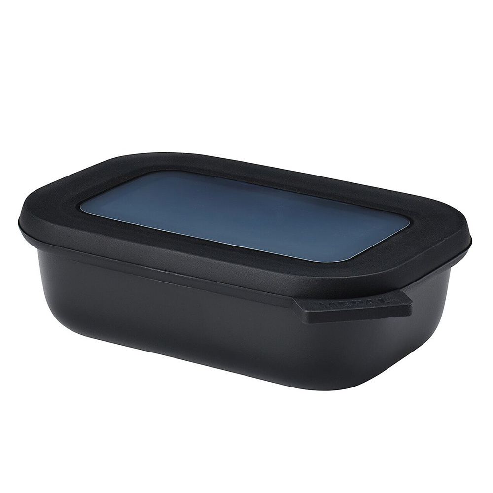 milkタッパーLサイズ　 ブラック/ブラウン タッパー容器 サイズ（食品保存容器）｜保存容器、ケース