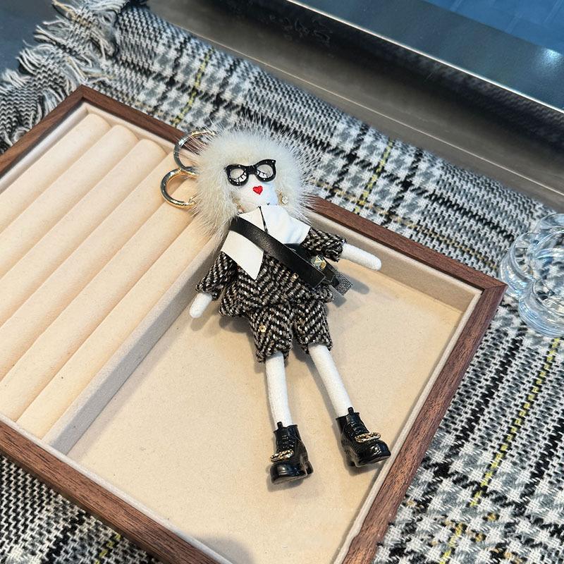 ドールチャームバックチャームギフトプレゼントバックキーホルダー