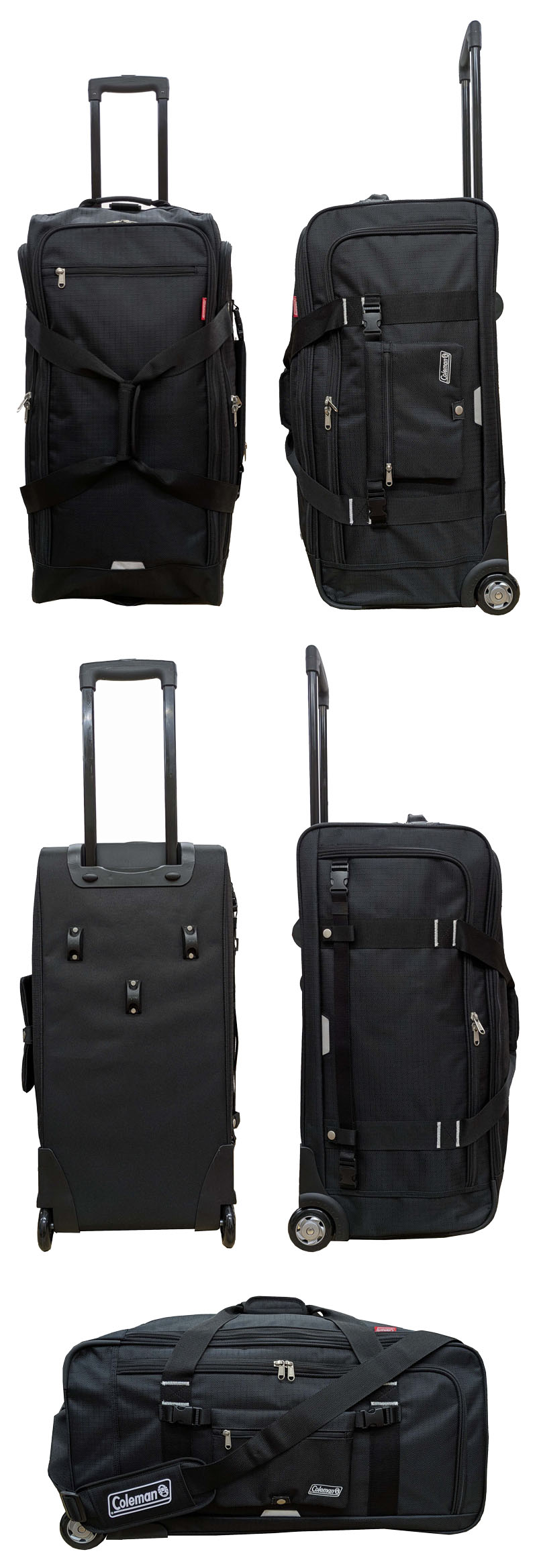 【新品未使用】Coleman(コールマン) キャリーケース3way 85L 送料無料 正規品 ネルフ Coleman コールマン 3WAYボストンキャリー 77L