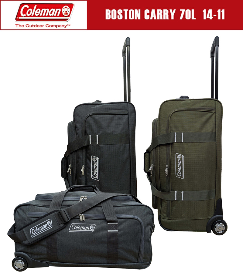 送料無料】ネルフ Coleman(コールマン) 3WAYボストンキャリー 70L