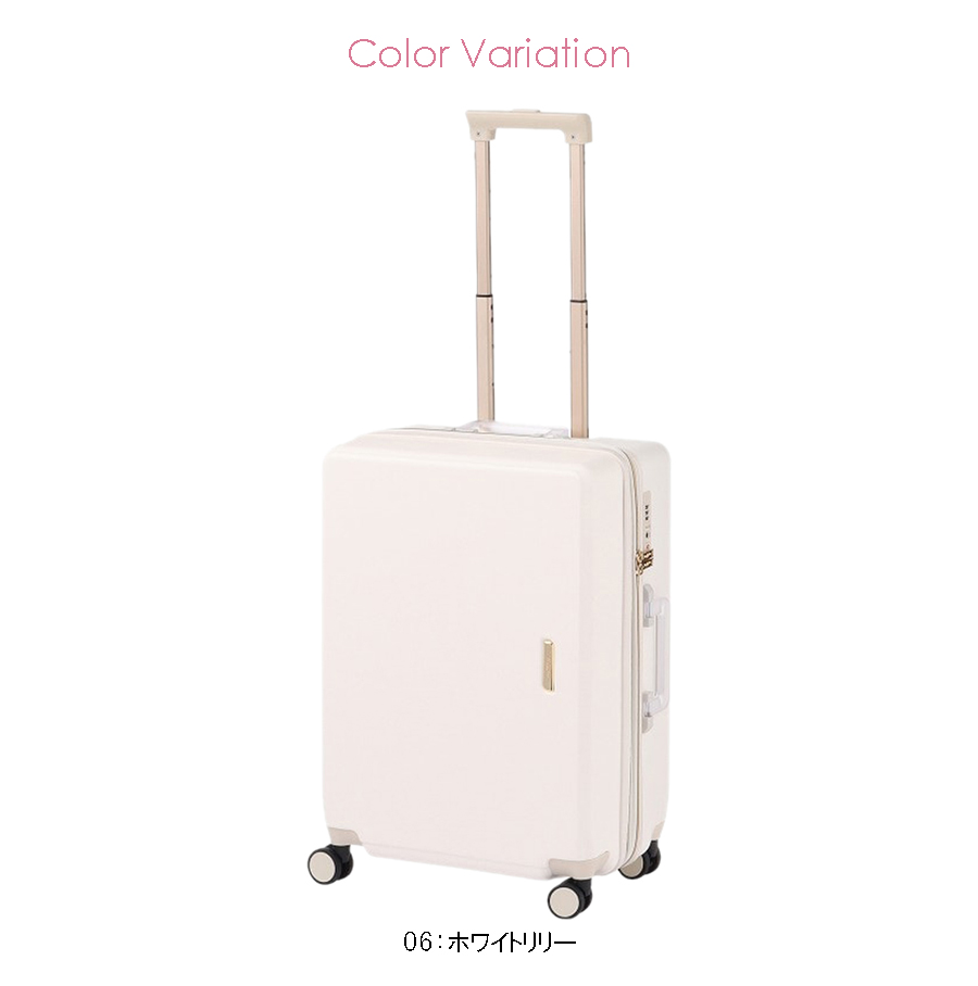 Jewelna Rose 水色 キャリーケース 46l/55l Jewelna Rose 水色 キャリーケース 46l/55l