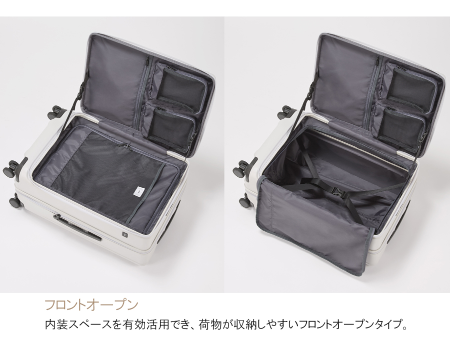 ace. GENE LABEL スーツケース キャリーケース 正規品 5泊 7泊 エース