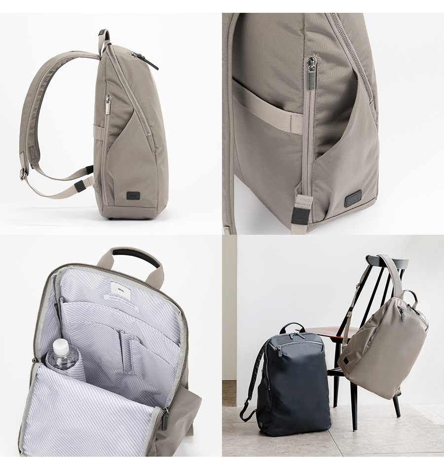 ACE　ルフィラ　A4 　リュック　グレージュ ace. エース ビジネスリュック リュック レディース A4 14インチPC収納