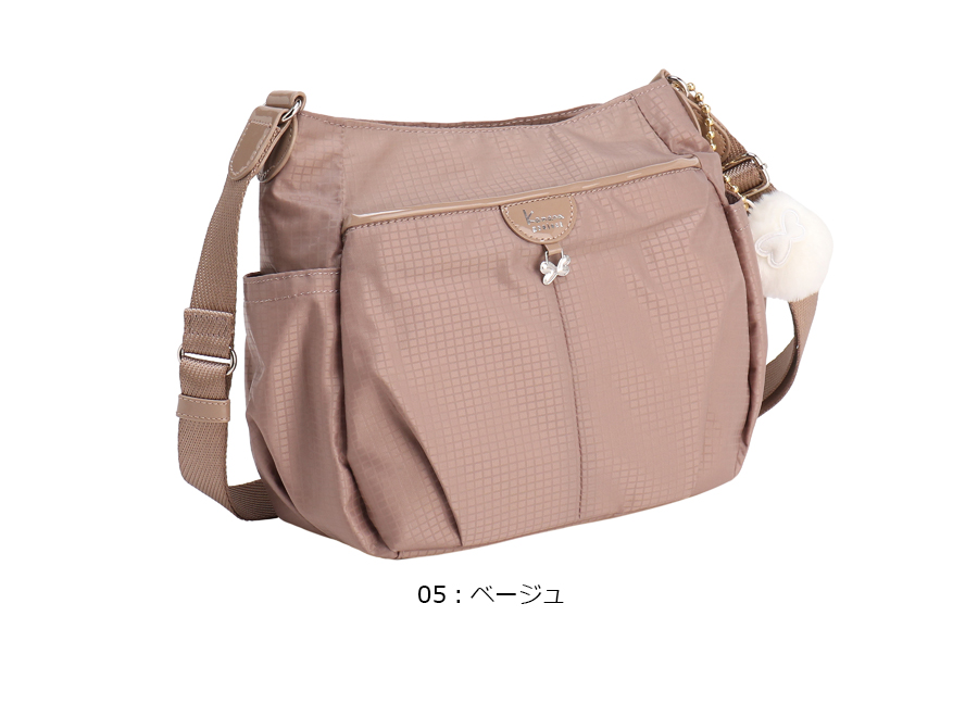 送料無料 正規品 ACE エース カナナプロジェクト Kanana project VYG シェリ ショルダーバッグS 17942 上品 シンプル 通勤 通学 レディースの画像