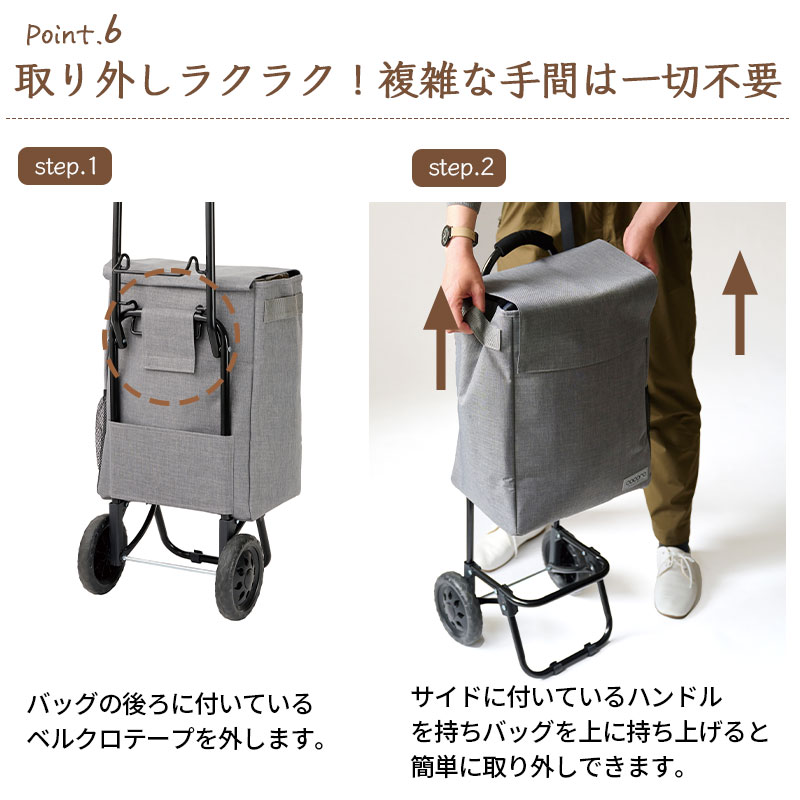 cocoro（コ・コロ） 正規品 ショッピングカート キャリーカート
