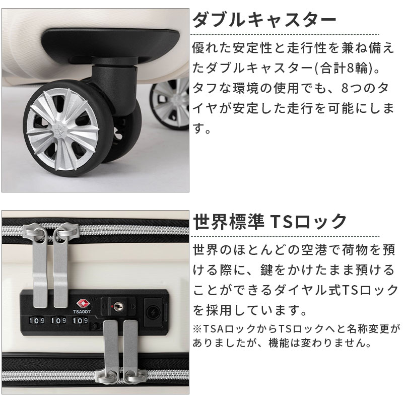 ティーアンドエス 送料無料 正規品 スーツケース 機内持ち込み T&S