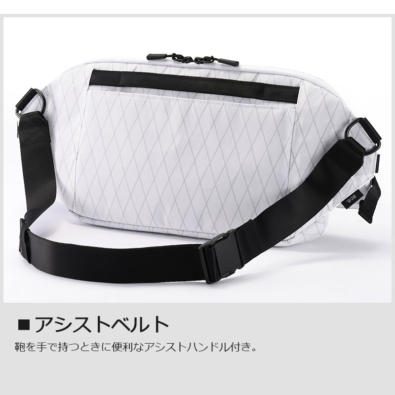 ace. GENE LABEL 送料無料 正規品 エース クロスリングX ボディバッグ