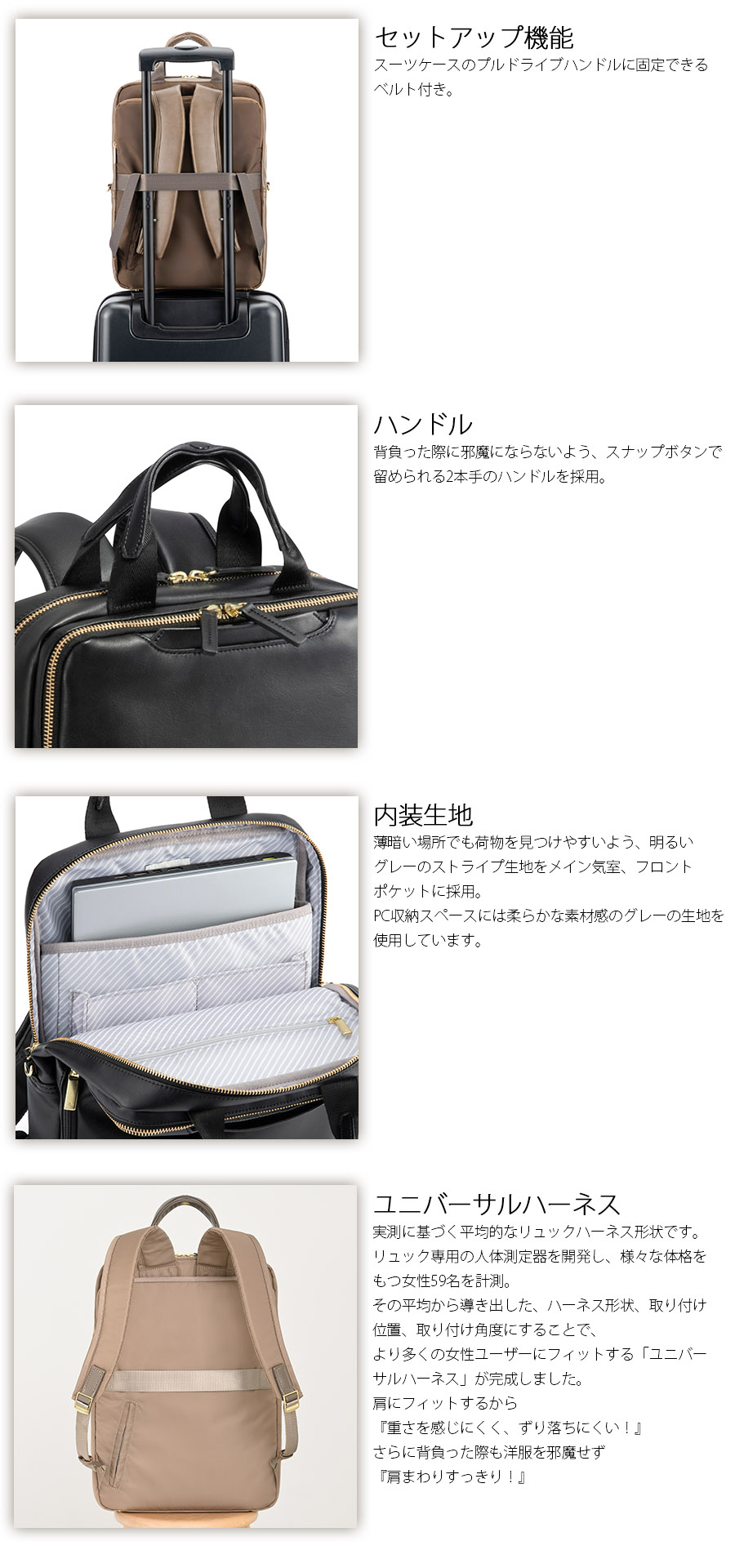 ace. 送料無料 正規品 エース フィッテムクラス ビジネスリュック