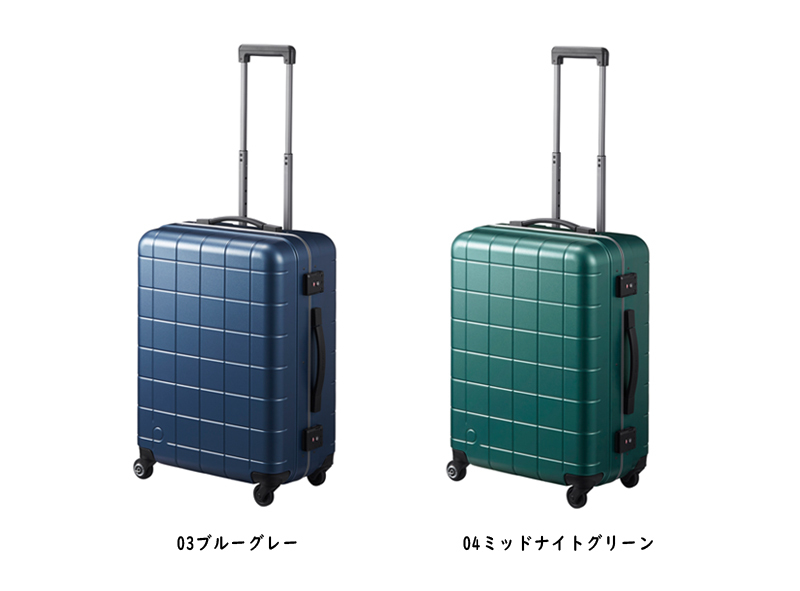 ◾️ProtecA ◾️プロテカ　キャリーケース　ブルー ProtecA スーツケース キャリーケース 機内持ち込み 正規品 日本製