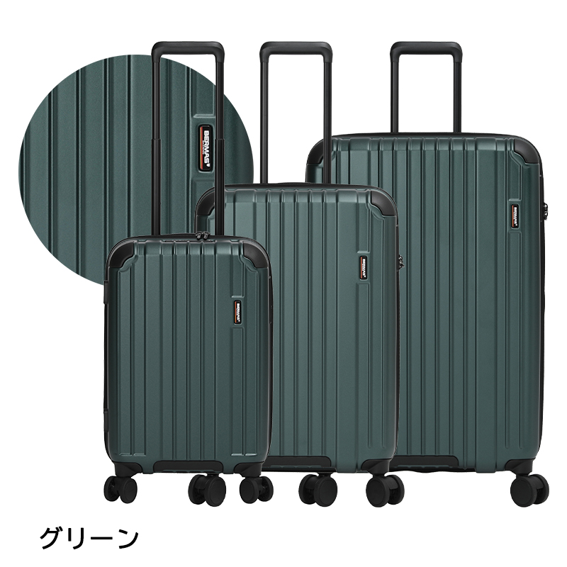 スーツケース キャリーケース 機内持ち込み 正規品 バーマス ヘリテージ3 Sサイズ 37L 防犯ジッパー ダブルキャスター 静音 60540の画像