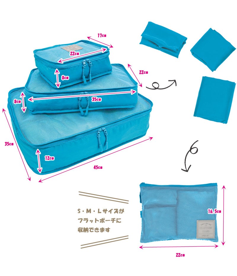 Amazon.co.jp: NextPacker 超軽量 ガジェットポーチ 多機能 旅行
