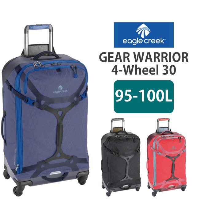 スーツケース Eagle Creek イーグルクリーク 95(100)L キャリーケース 7泊以上 2輪 GEAR WARRIOR 4-Wheel  30 ギアウォーリアー4ウィール 30 11862222 : pac0073 : 旅行用品の専門店 コンサイス - 通販 - Yahoo!ショッピング