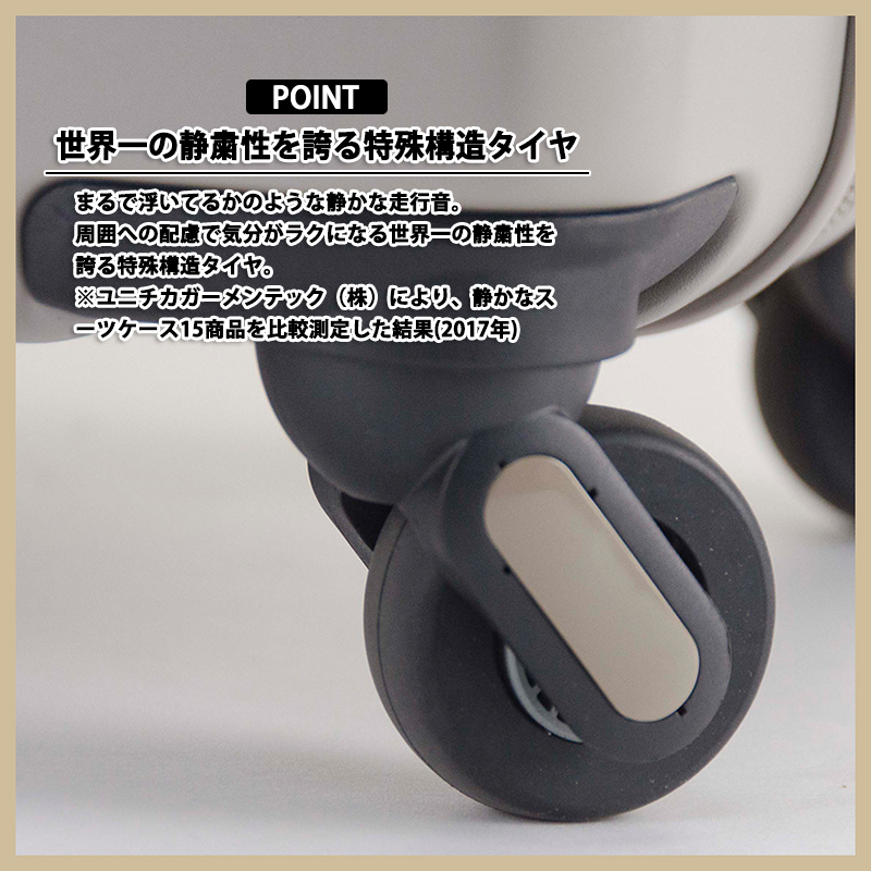 スーツケース キャリーケース 正規品 1-730 フリクエンター リエーヴェ コンテナ型 2WAYオープン Sサイズ 45L/52L 静音 軽量 容量拡張 関連画像2