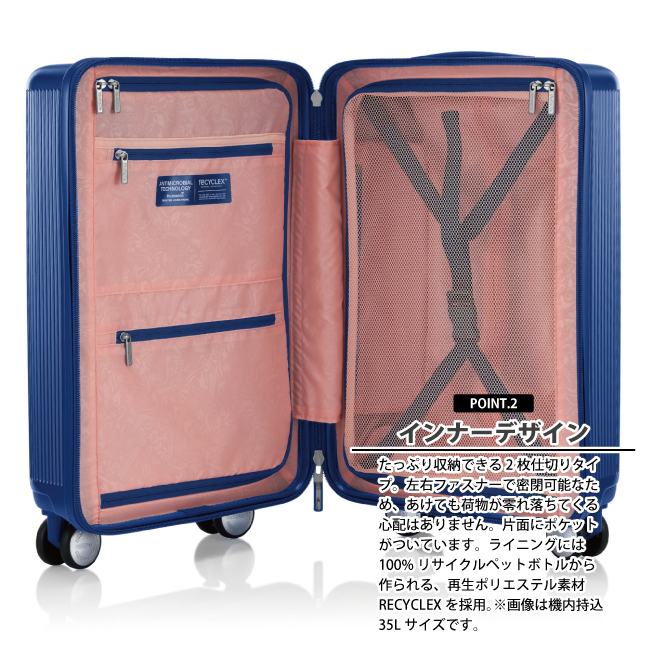 アメリカンツーリスター スーツケース 35L 機内持込可能 4輪 TSA ヨドバシ.com - アメリカンツーリスター AMERICAN TOURISTER