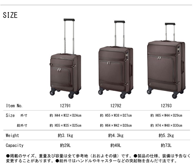 スーツケース ACE エース 日本製 29L 機内持ち込み キャリーケース 1-2泊用 4輪 TSAダイヤル南京錠 プロテカ ジェントリー 12791