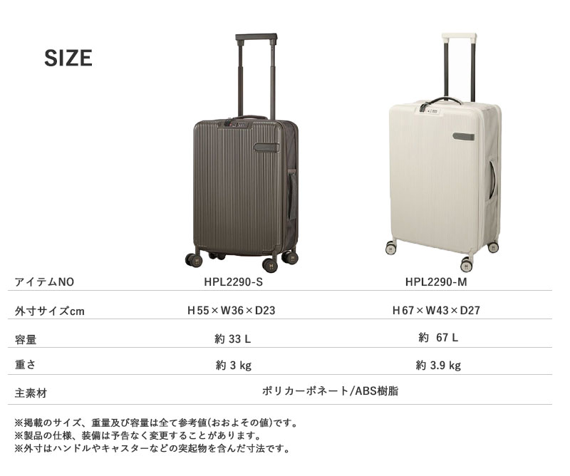 Siffler（シフレ） 送料無料 正規品 スーツケース 機内持ち込み siffer