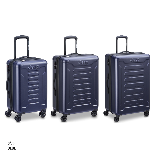 JEEP アトモス76 スーツケース  100/110L 拡張機能付き デルセー製 (キャリーバッグ キャリーバック おしゃれ キャリー かわいい バッグ tsaロック 海外旅行 ) Jeep（ジープ） 送料無料 正規品 スーツケース アトモス76 100 110L