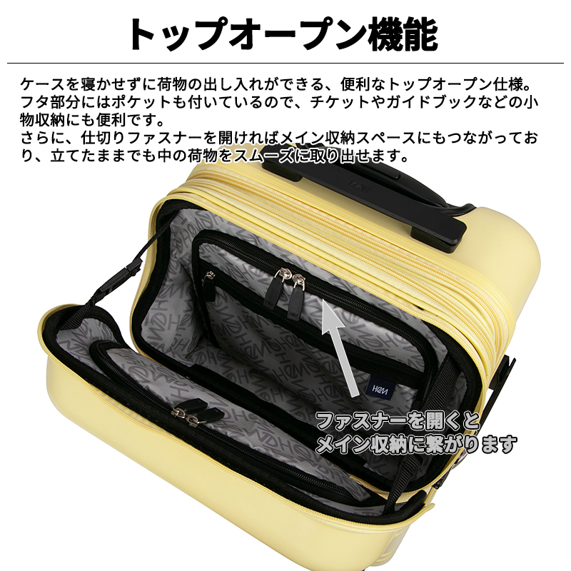 スーツケース キャリーケース 機内持ち込み 正規品 HeM エリオス S