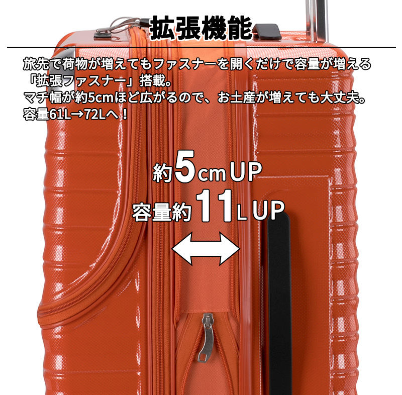 actus color's 送料無料 正規品 スーツケース ACTUS フリーズ Mサイズ