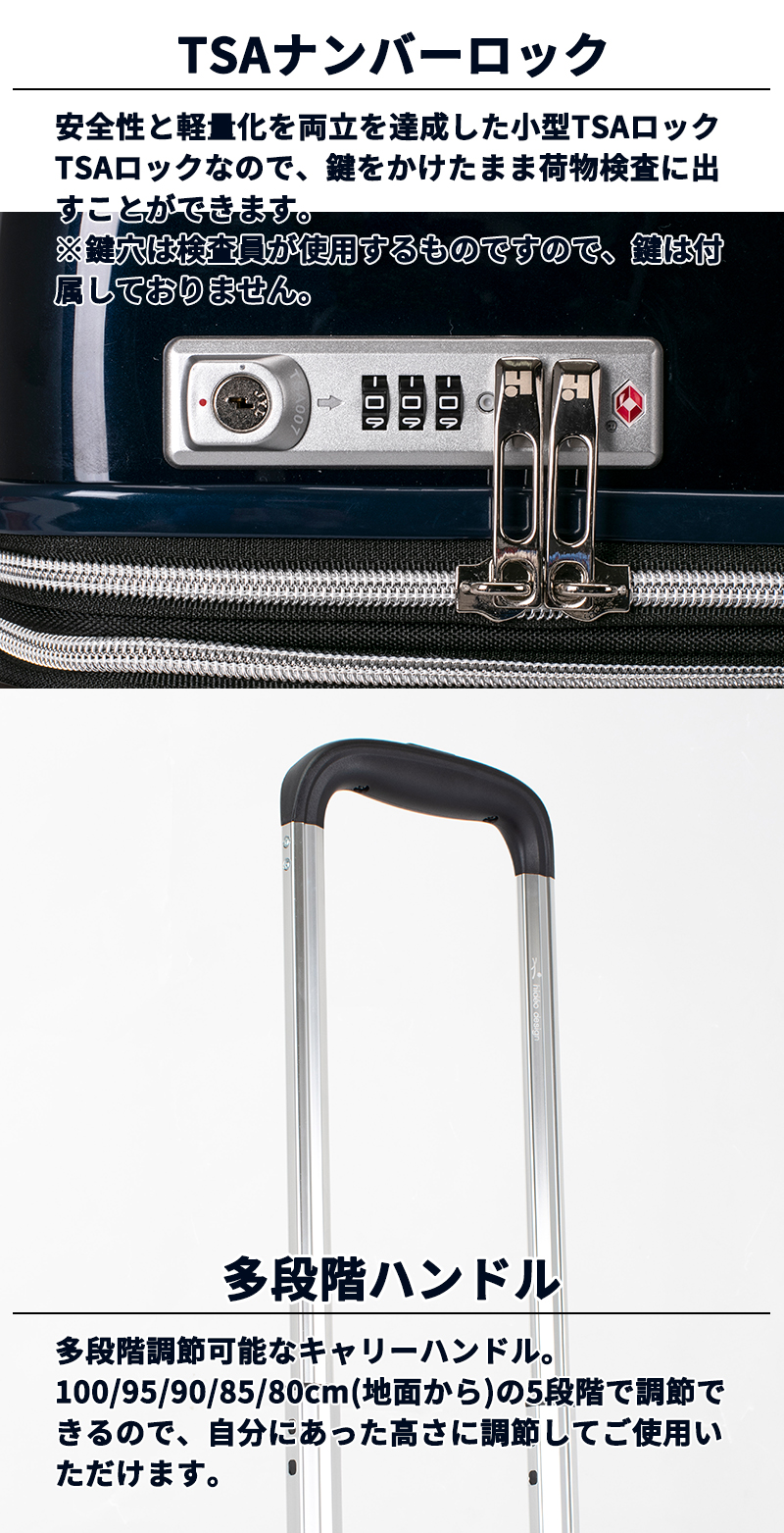 送料無料 正規品 スーツケース 機内持ち込み hideo design マックス