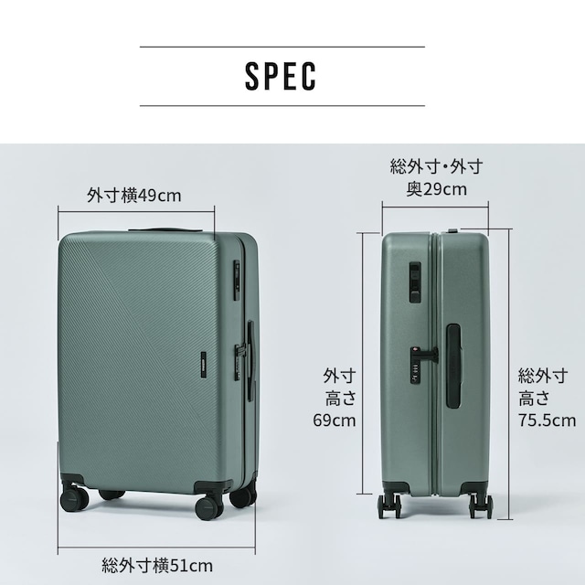 LOJEL 送料無料 正規品 スーツケース oltimo オルティモ CORSTONE L