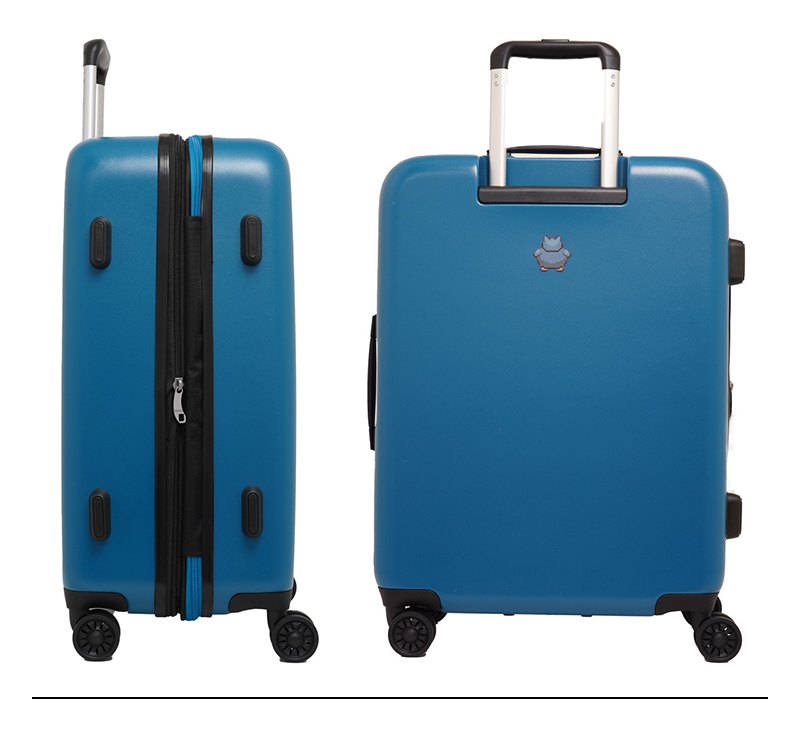 ポケモン ピクセルアート スーツケース キャリーケース カビゴン PK-0894-56 59L 68L Mサイズ 拡張 PC+ABS ダブルキャスター TSAロック 内装2枚仕切り ネームタグ付き 旅行 出張 Pokemon（ポケモン） 送料無料 正規品 スーツケース ポケモンコラボ