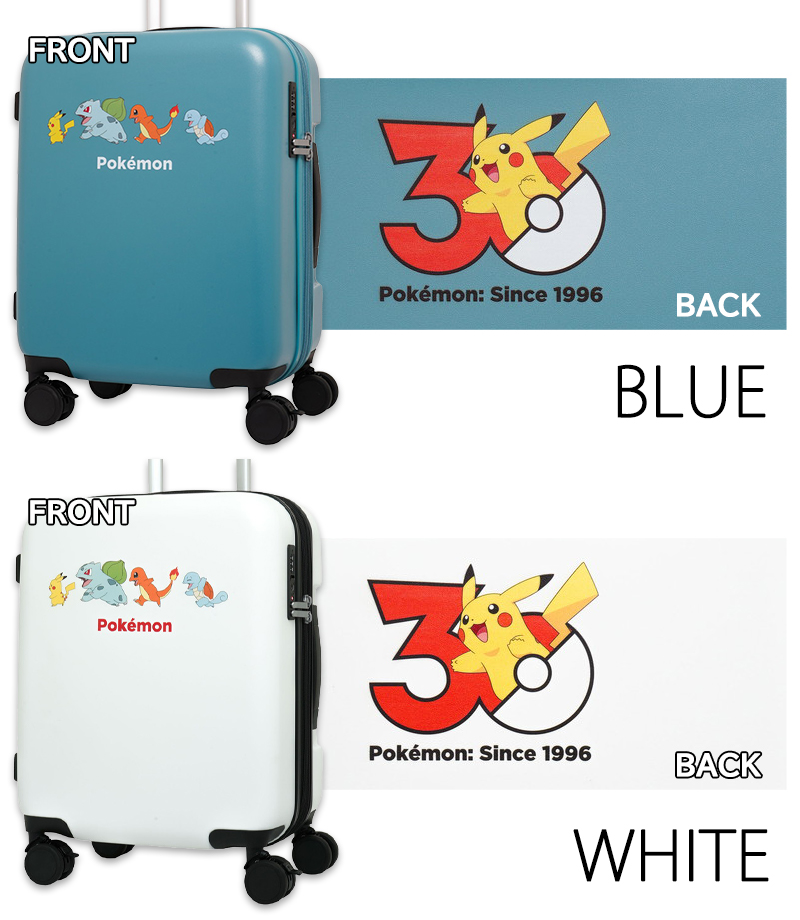 Pokemon（ポケモン） スーツケース キャリーケース 正規品 30周年 L