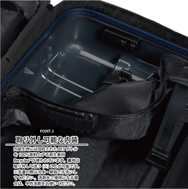 スーツケース サムソナイト ネオポッド スピナー55 エキスパンダブル 55cm SSサイズ 機内持ち込み KH3*002 41-48L 拡張機能付き｜tabigoods｜05