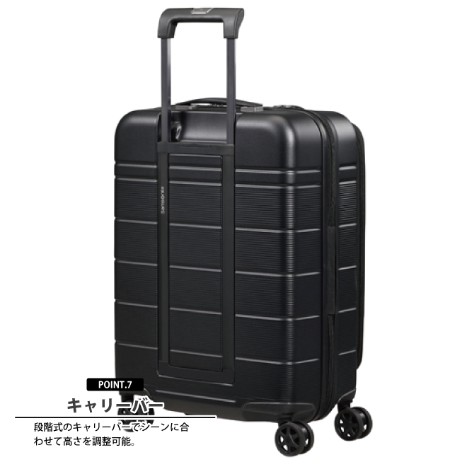 スーツケース サムソナイト ネオポッド スピナー55 エキスパンダブル 55cm SSサイズ 機内持ち込み KH3*002 41-48L 拡張機能付き｜tabigoods｜09