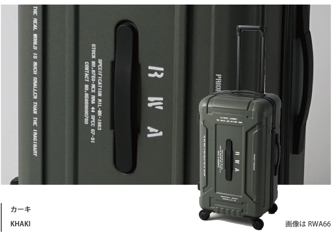 RWA/アールダブルエー スーツケース RWA66 60L アウトドア キャンプ 
