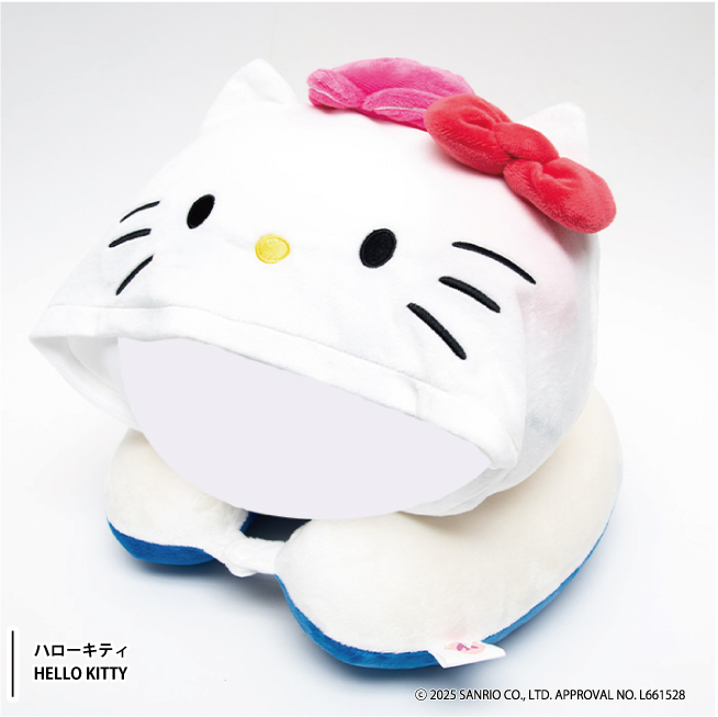 sanrio（サンリオ） フードつきネックピロー ハローキティ