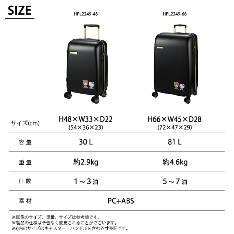 Siffler 送料無料 正規品 スーツケース シフレ モンチッチ