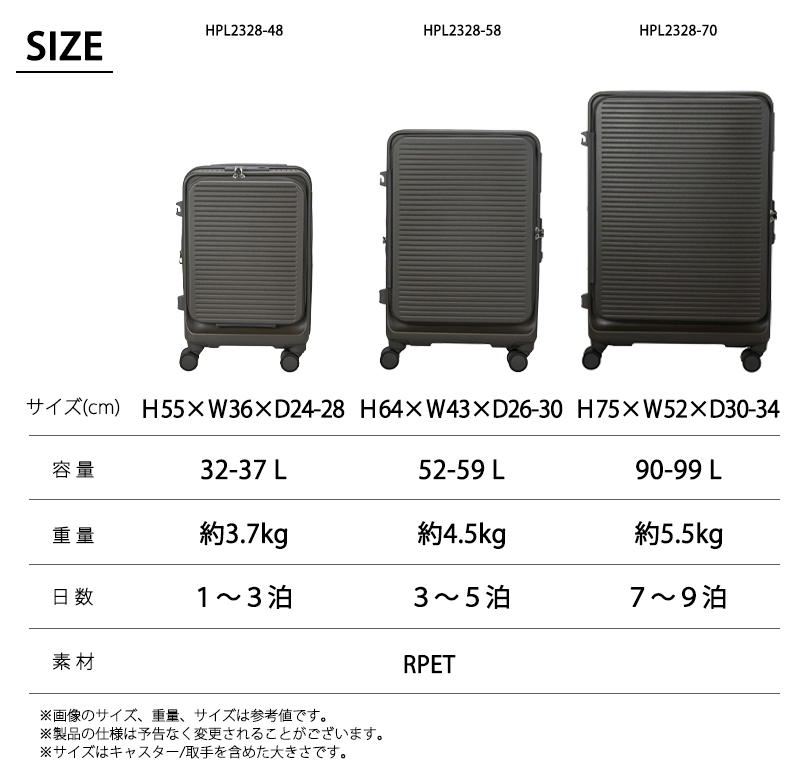 Siffler（シフレ） スーツケース キャリーケース 正規品