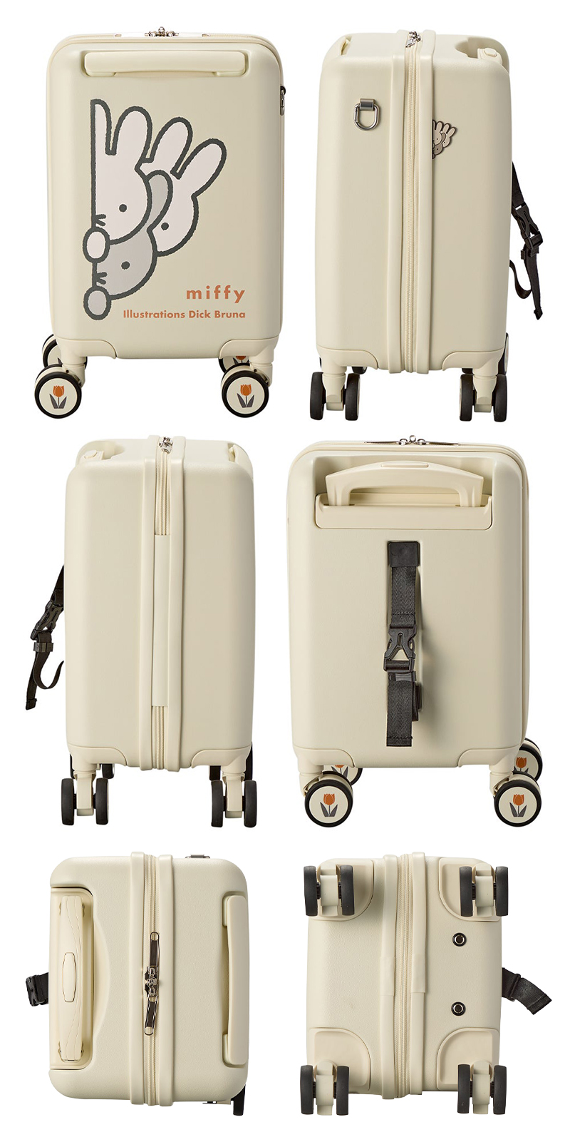 【未使用・タグ付き】siffler ミッフィー キャリーケース 機内持込可 Siffler（シフレ） スーツケース キャリーケース 機内持ち込み 正規品