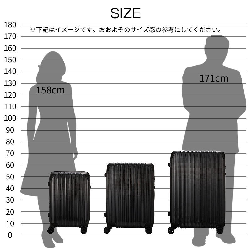 Siffler（シフレ） スーツケース キャリーケース 正規品 TRIDENT