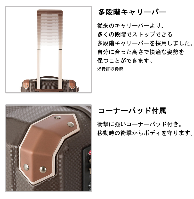 ティーアンドエス 送料無料 正規品 スーツケース 5-7泊の旅に T&S