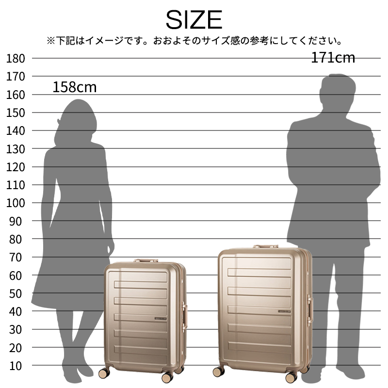 ティーアンドエス スーツケース キャリーケース 正規品 T&S レジェンド