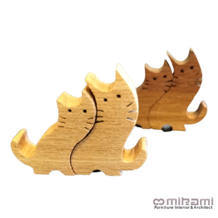 猫　木製　置物　全４点+おまけの1匹 61k+3XRS25L._UF894,1000_QL80_.jpg