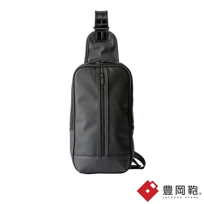 豊岡鞄 直帆布 NEP-505 ブラック E＋pleasure QUOLEワンショルダー 