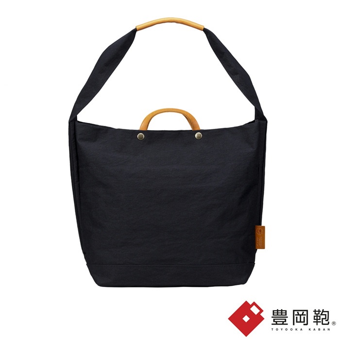豊岡鞄 つつむ S2000 ブラック TUTUMU News paper tote 送料無料