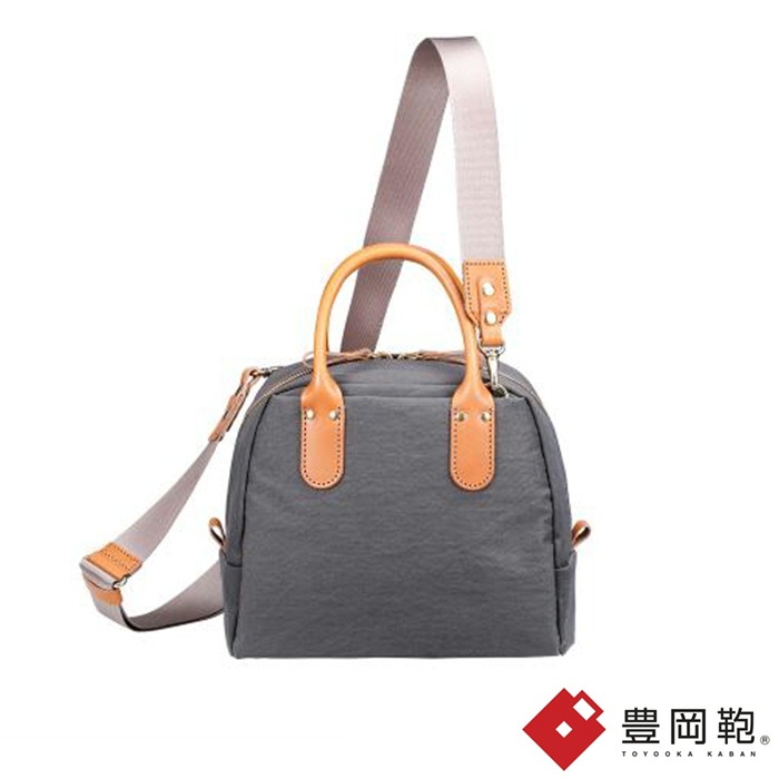 豊岡鞄 つつむ S5100 グレー TUTUMU Mini Boston Nylon 送料無料