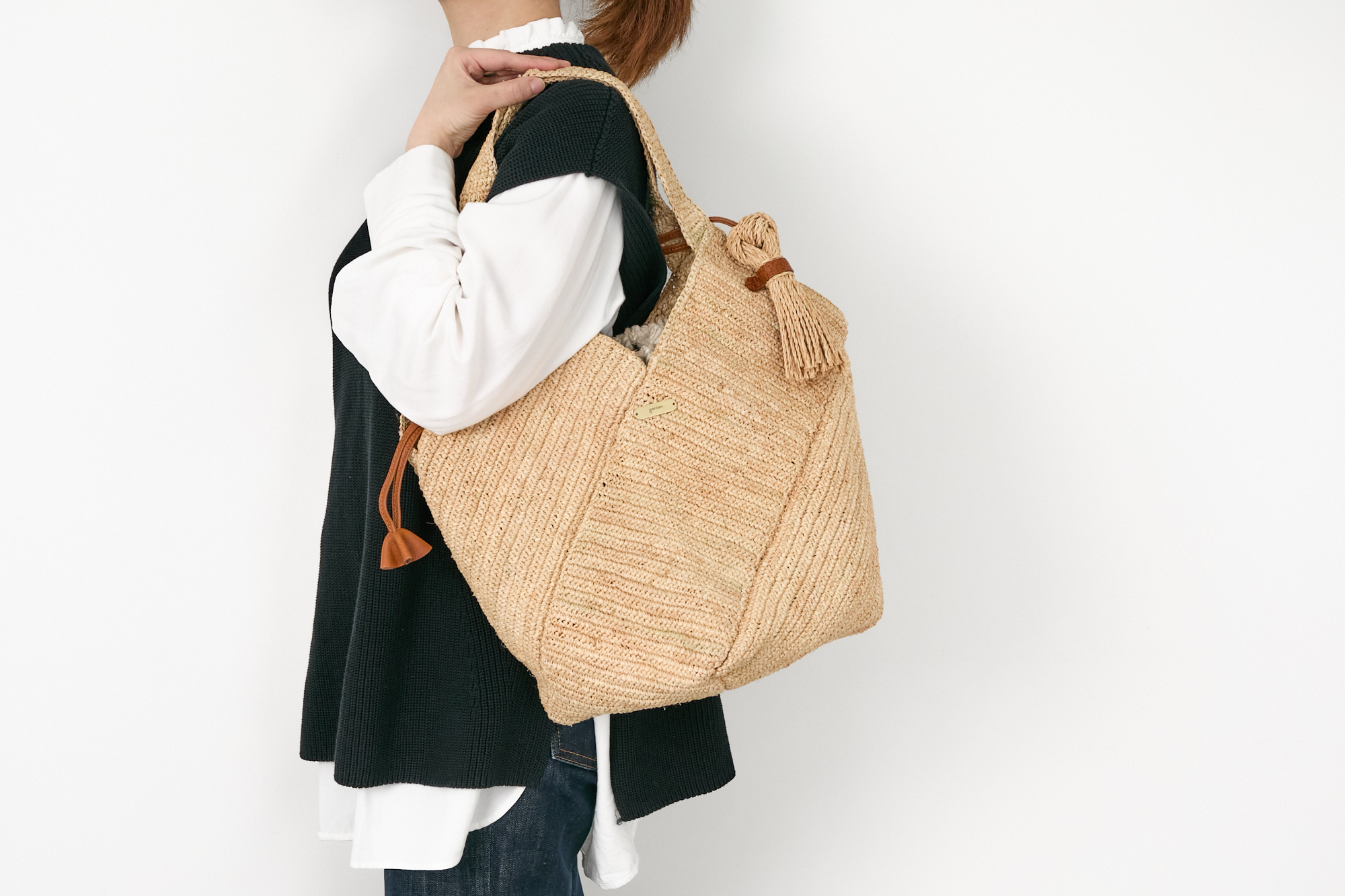 genten（ゲンテン） 選べるプレゼント付 Ferie フェーリエ かごバッグ