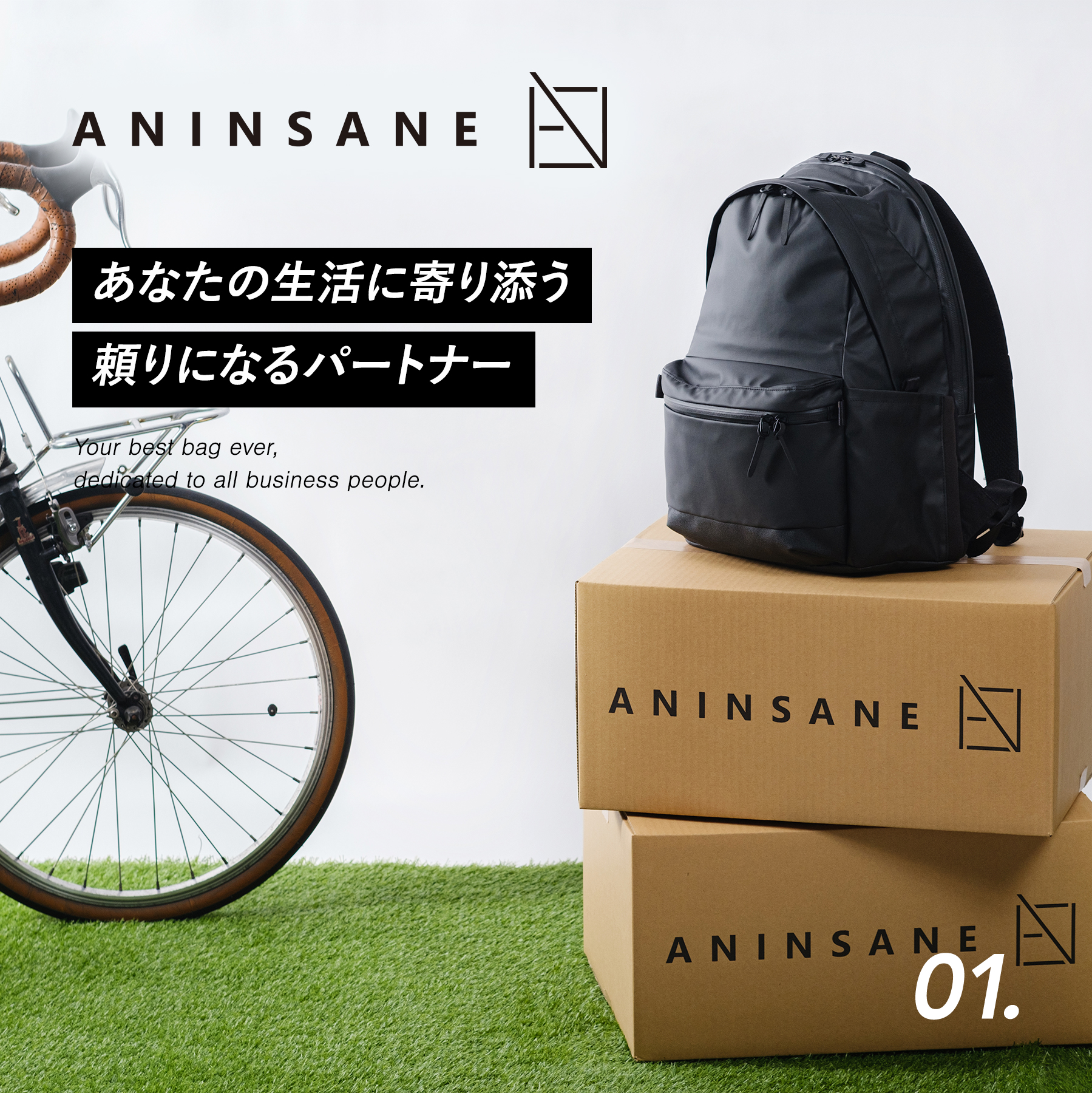 アンインセイン 選べるプレゼント付 ANINSANE デイパック AN-N02