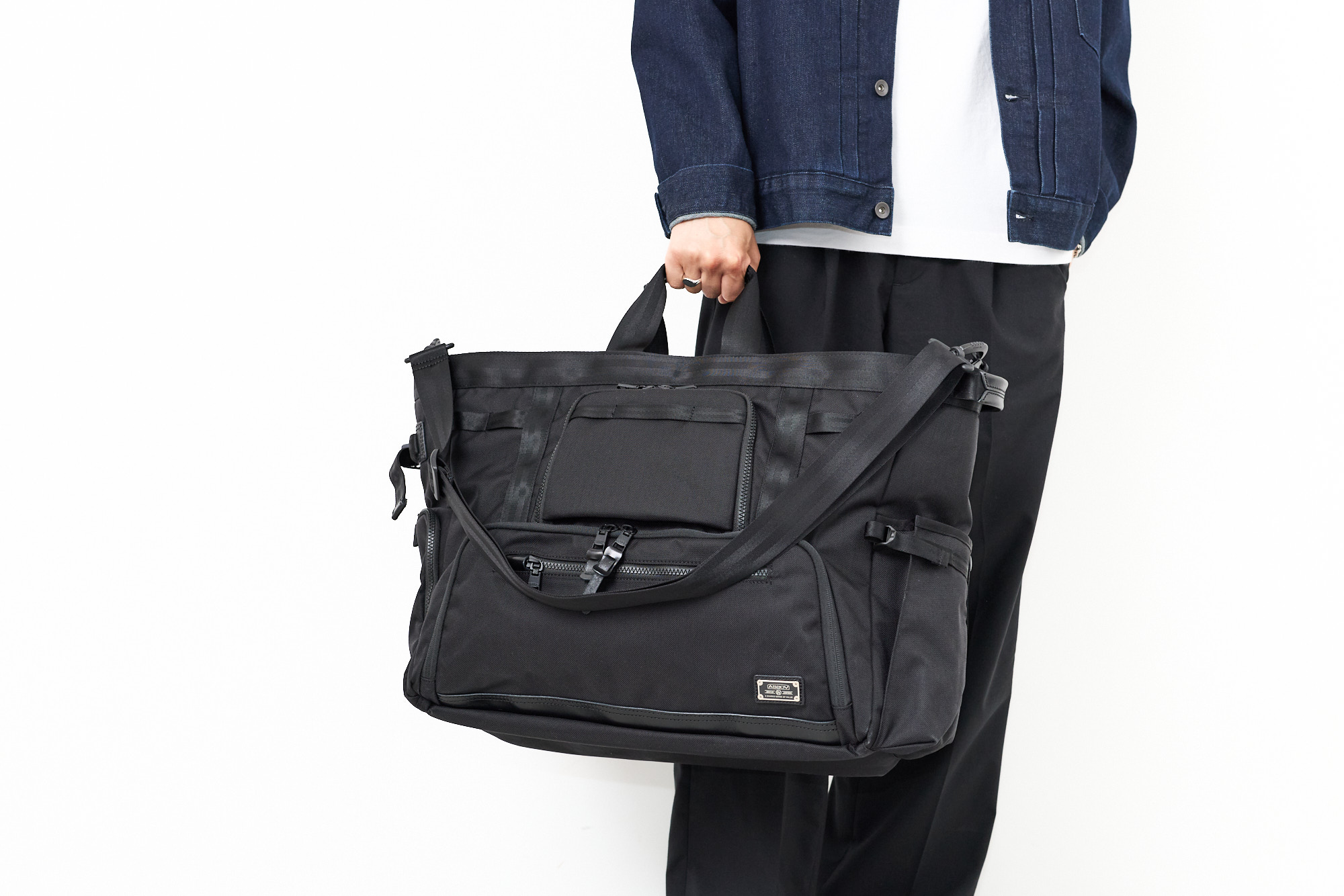 アッソブ 3プレゼント付 AS2OV アッソブ EXCLUSIVE BALLISTIC NYLON BOSTON TOTE 152218の画像