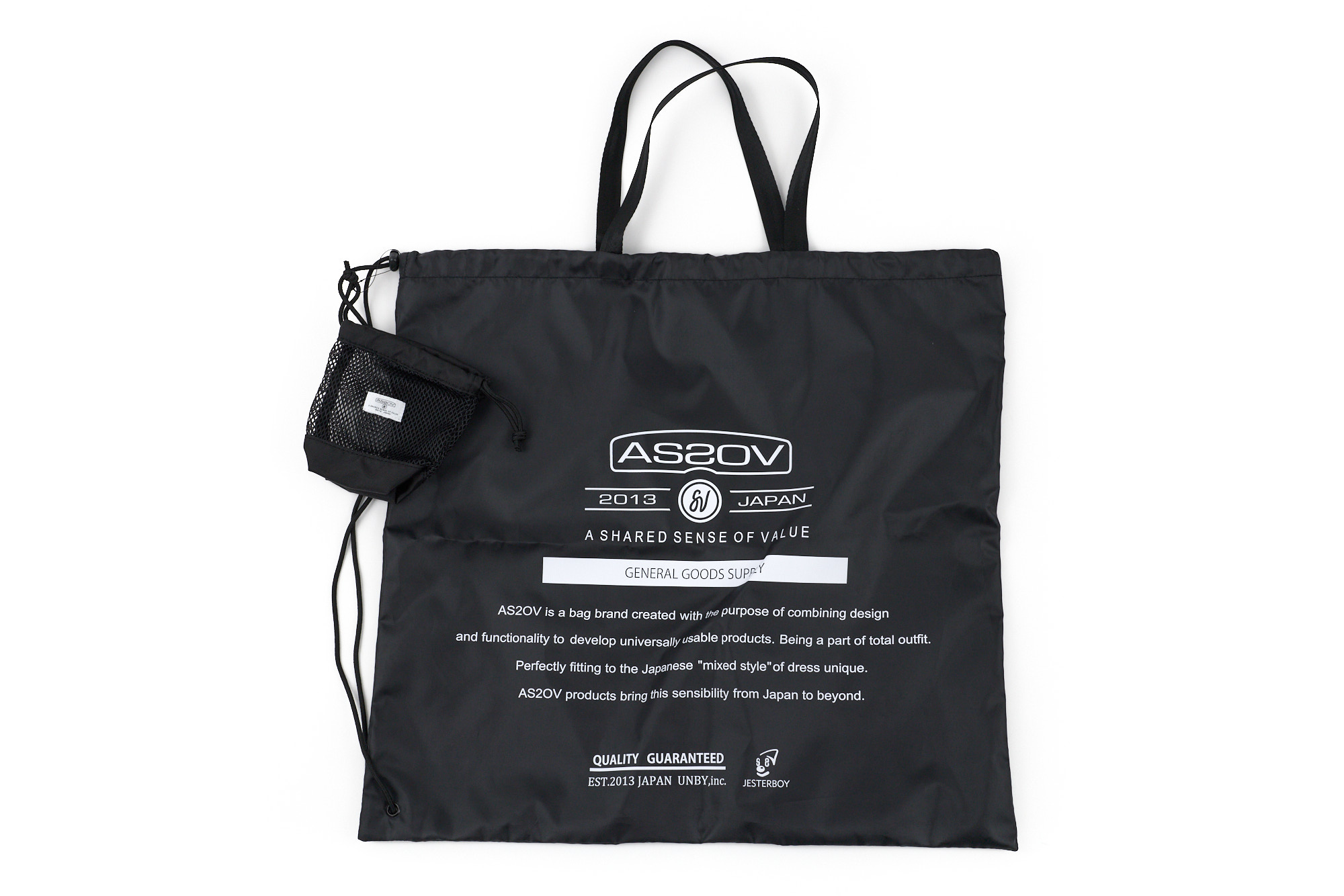 アッソブ 3プレゼント付 AS2OV アッソブ EXCLUSIVE BALLISTIC NYLON BOSTON TOTE 152218の画像