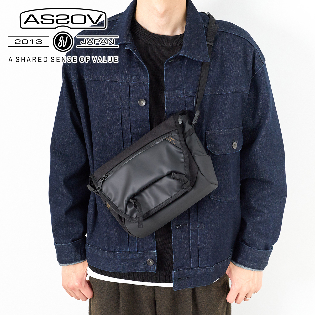 AS2OV（アッソブ） 選べるプレゼント付 BLEISURE トラベルショルダー